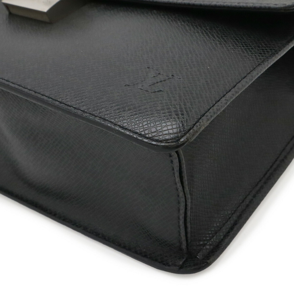 LOUIS VUITTON Louis Vuitton Taiga Selenga Second Bag Clutch Leather Ardoise B... - Picture 4 of 9